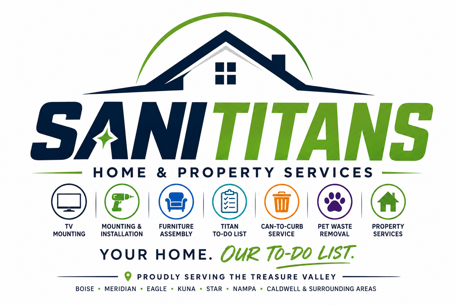Sani Titians HOME SERVICES WITHOUT THE HASSLE
