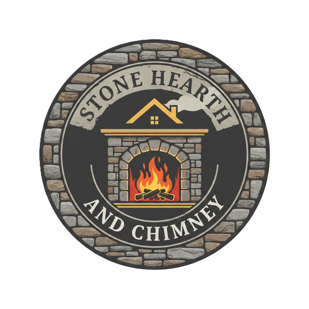Stone Hearth & Chimney