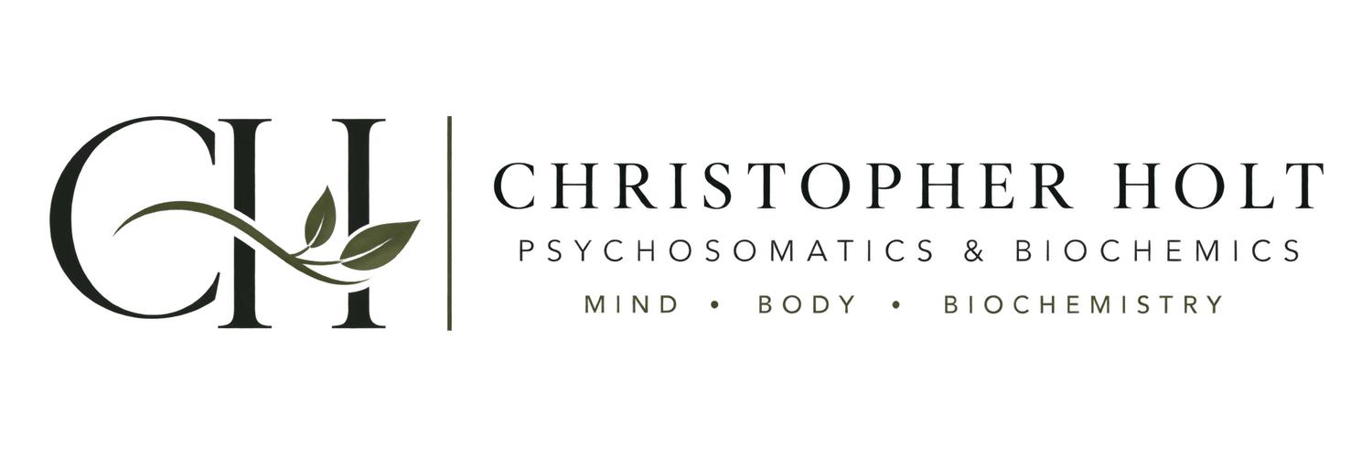 Christopher Holt - Psychosomatics & Biochemics