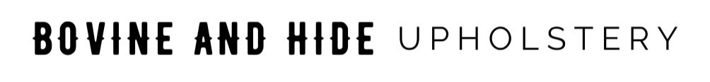 Bovine and Hide Upholstery