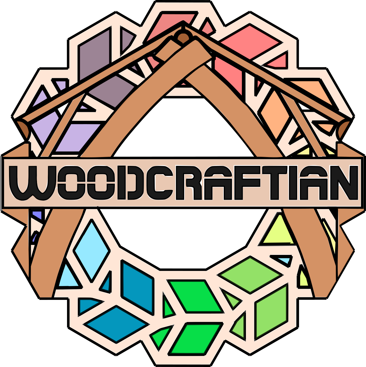Woodcraftian: Ethical Creations with Wood and Stained Glass