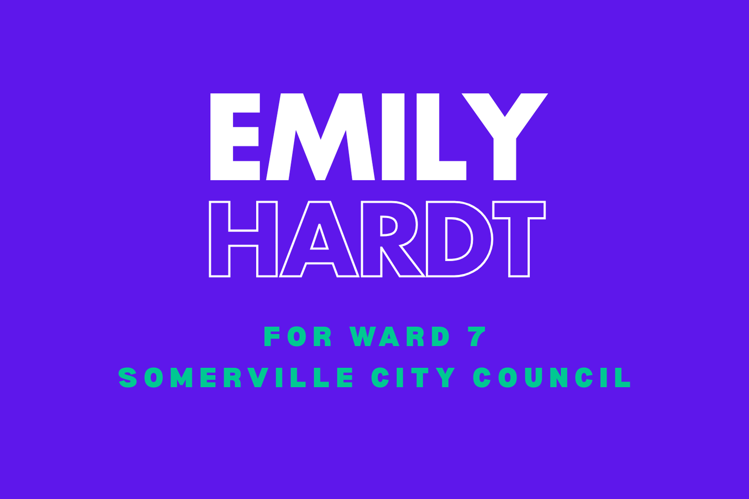 Emily Hardt for  Somerville