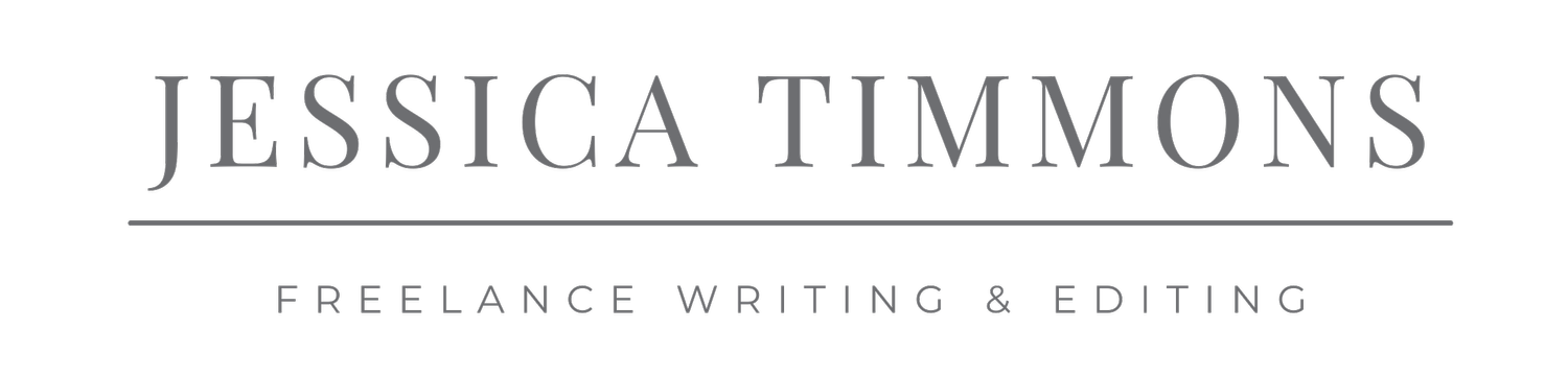 Jessica Timmons | Writing &amp; Editing