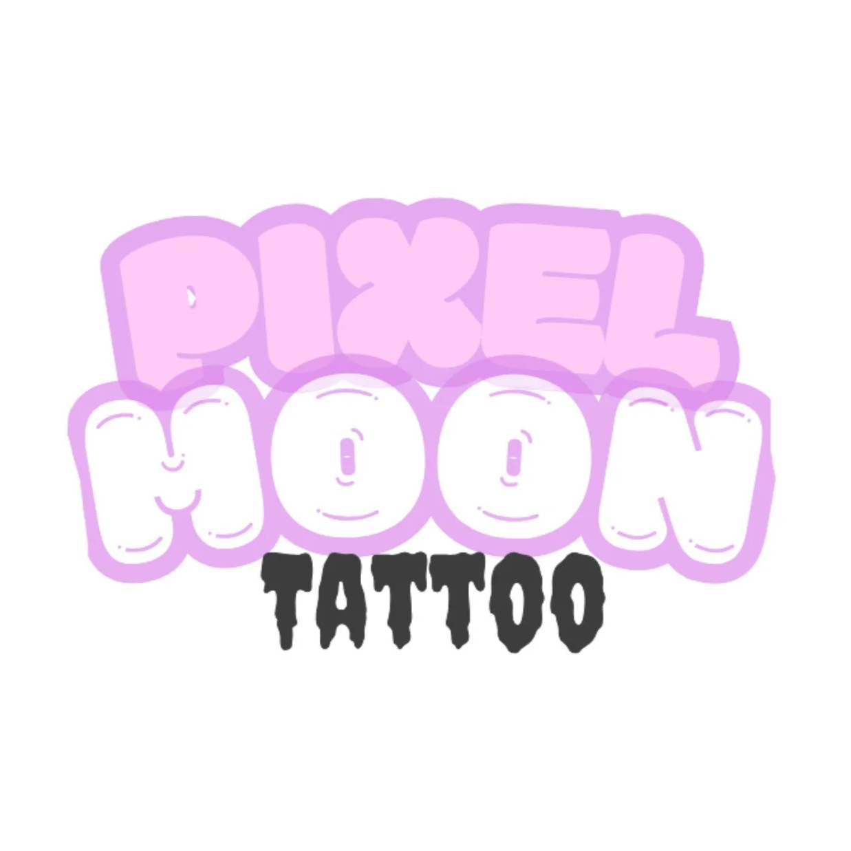 Pixel Moon Tattoo