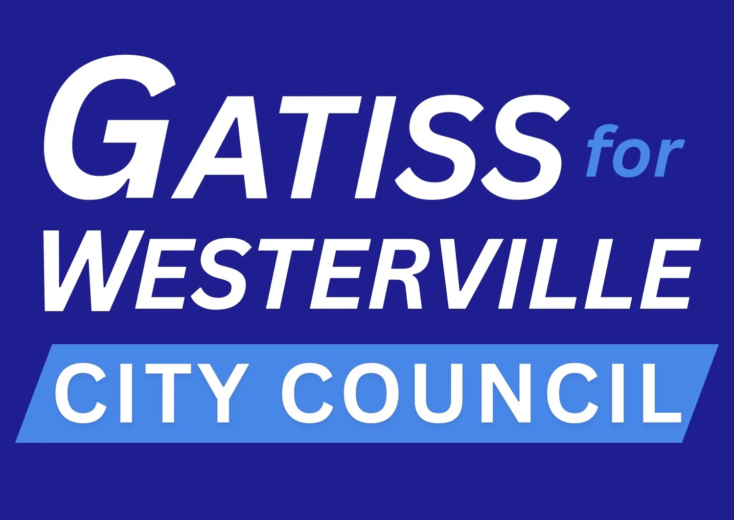Gatiss for Westerville