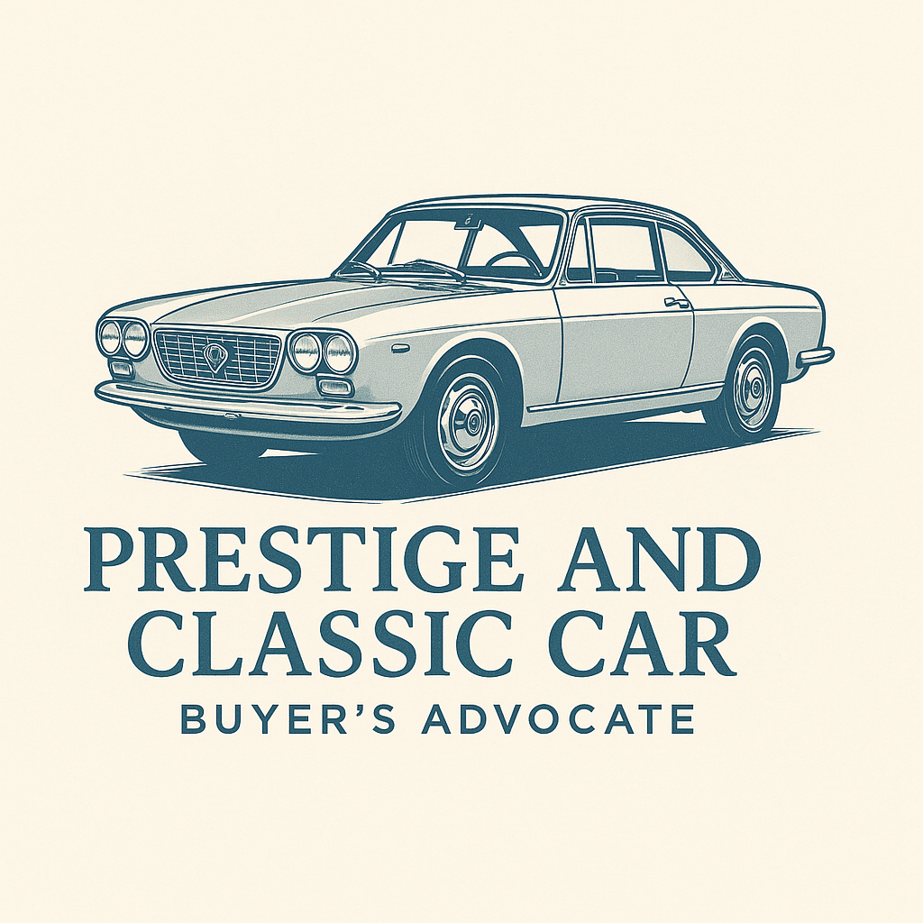 Prestige and Classic Car Buyer's Advocate PCCBA
