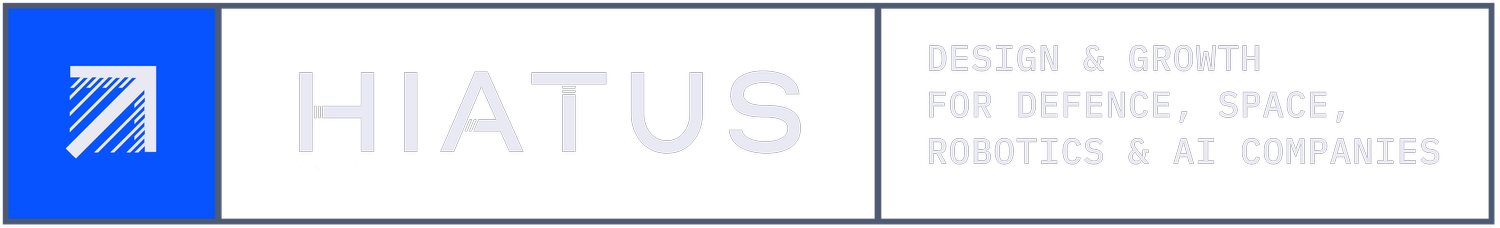 ↗ HIATUS _ Design & Growth for Defence, Space & Robotics brands