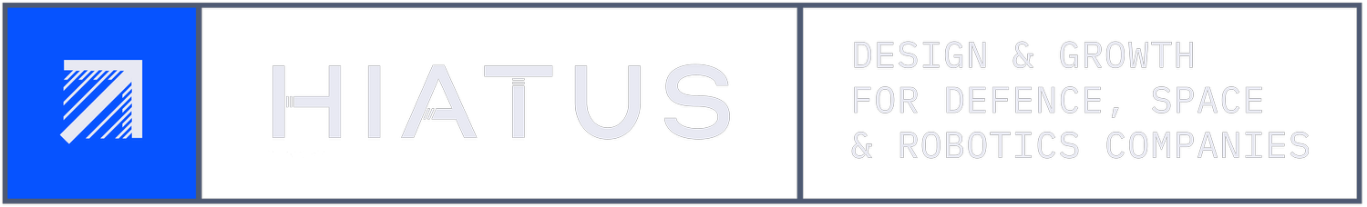↗ HIATUS _ Design & Growth for Defence, Space & Robotics brands