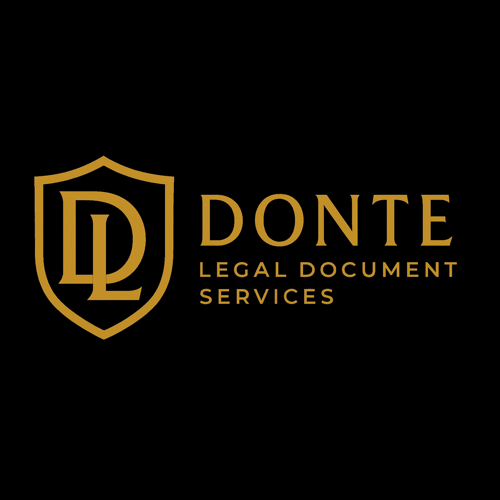 Servicios de documentos legales Donte