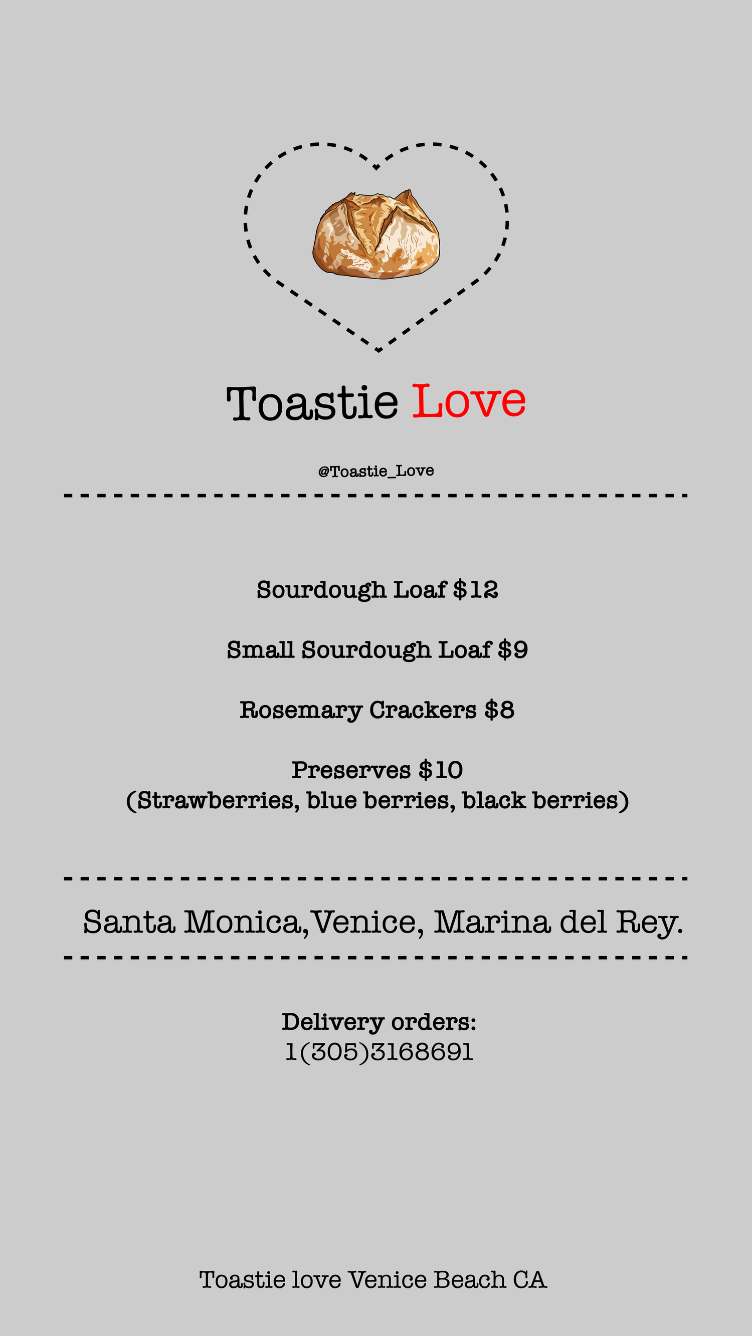 Toastie love Venice