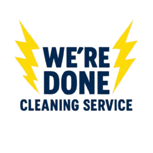 WE'RE DONE CLEANING SERVICE