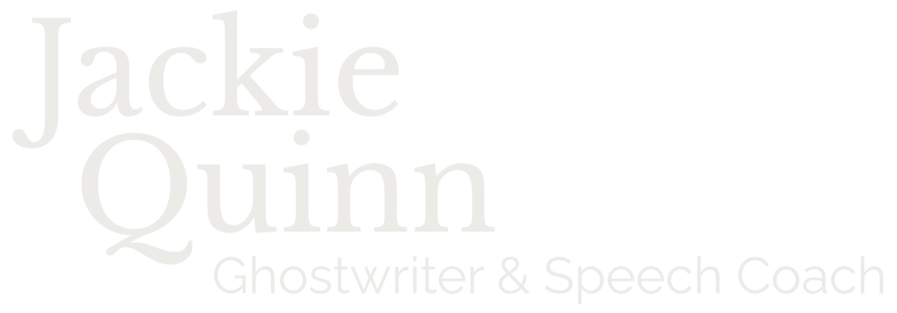 Jackie Quinn | Ghostwriter & Speech Coach