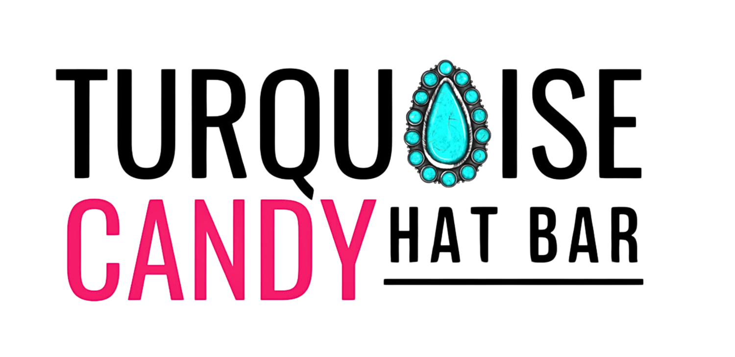 Turquoise Candy Hat Bar