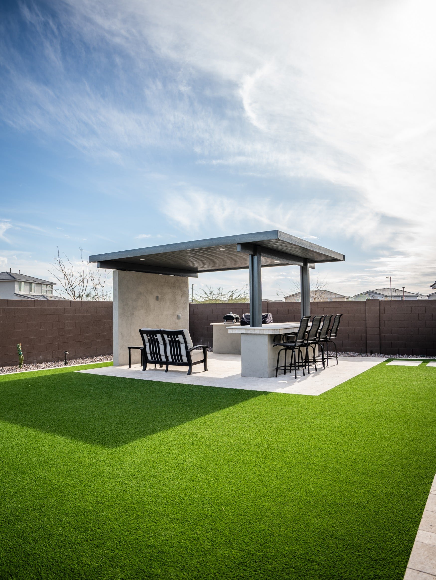 pergola installation in Phoenix, AZ