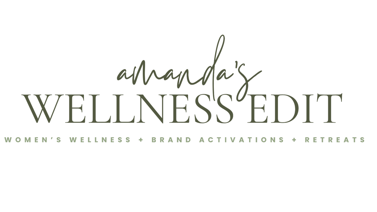 Amanda's Wellness Edit