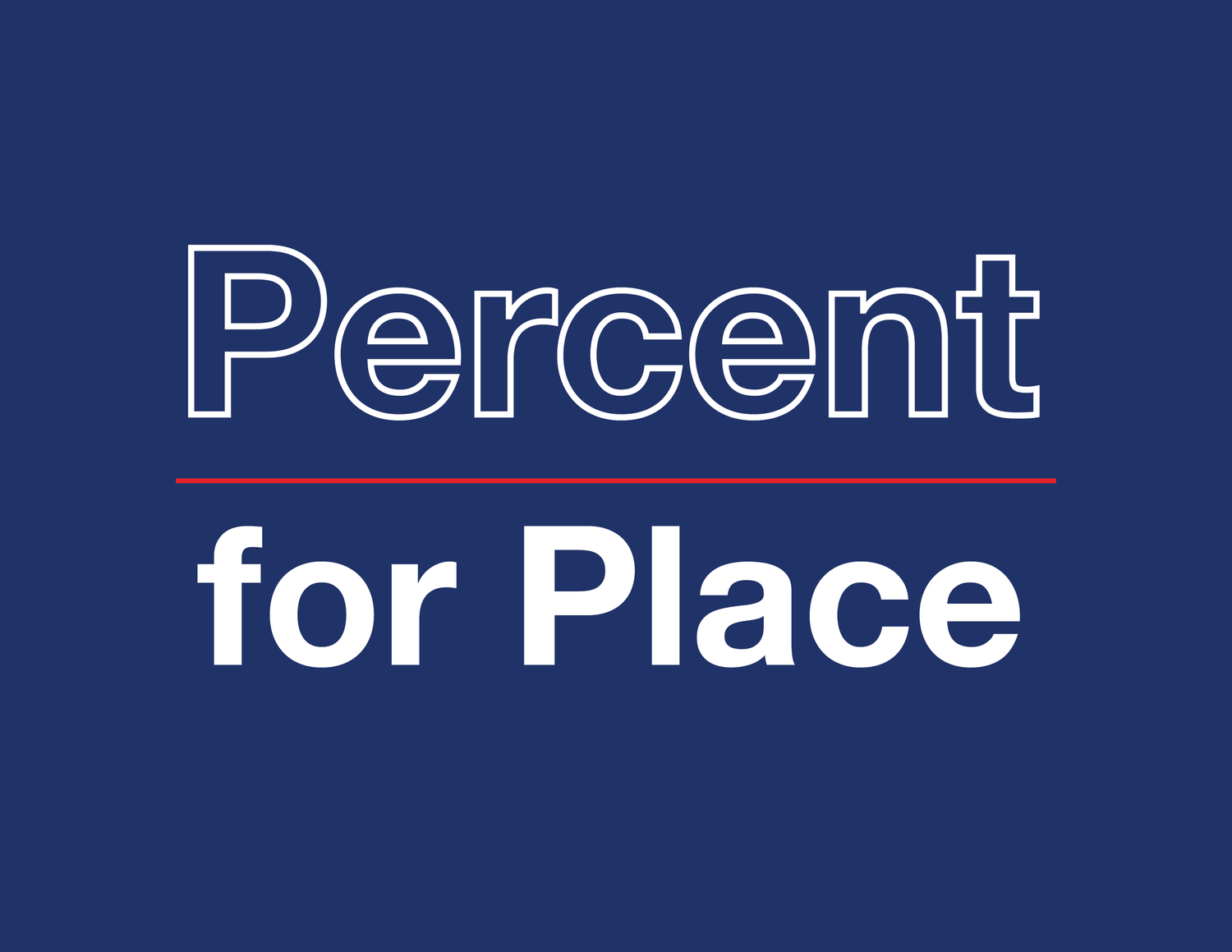 Percent for Place