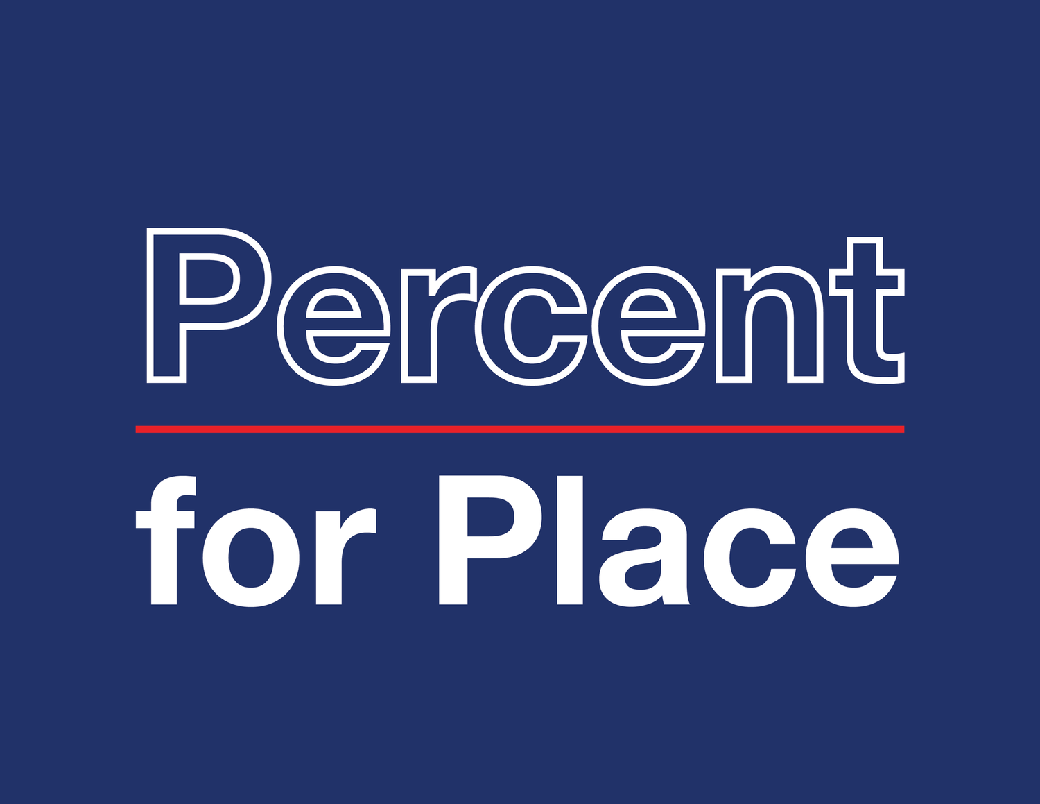 Percent for Place