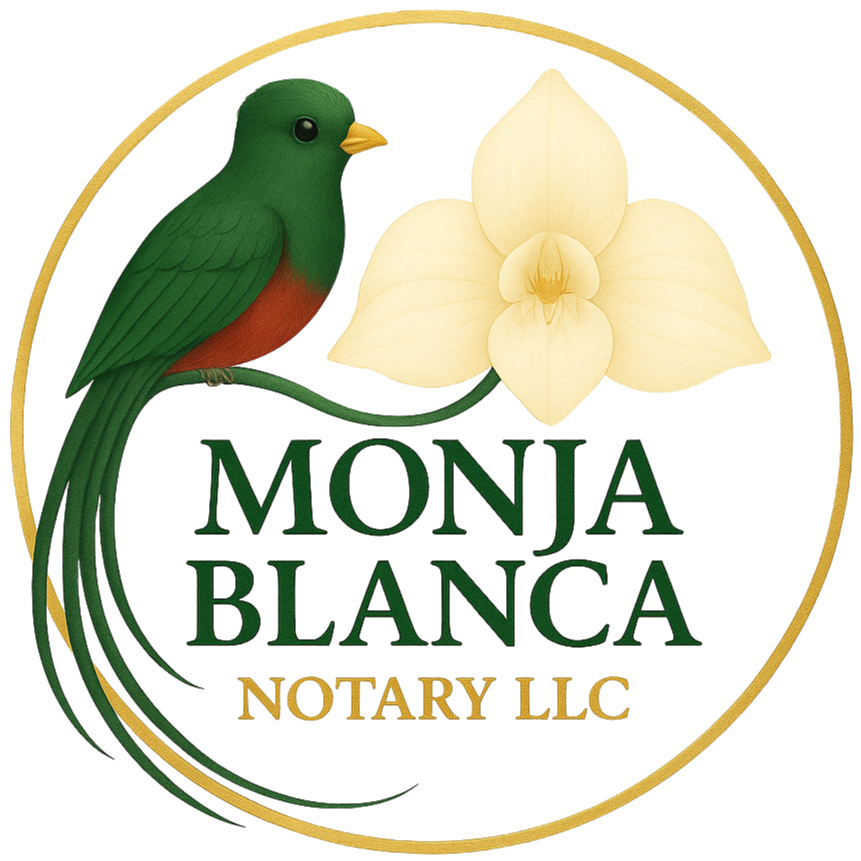 Monja Blanca Notary LLC