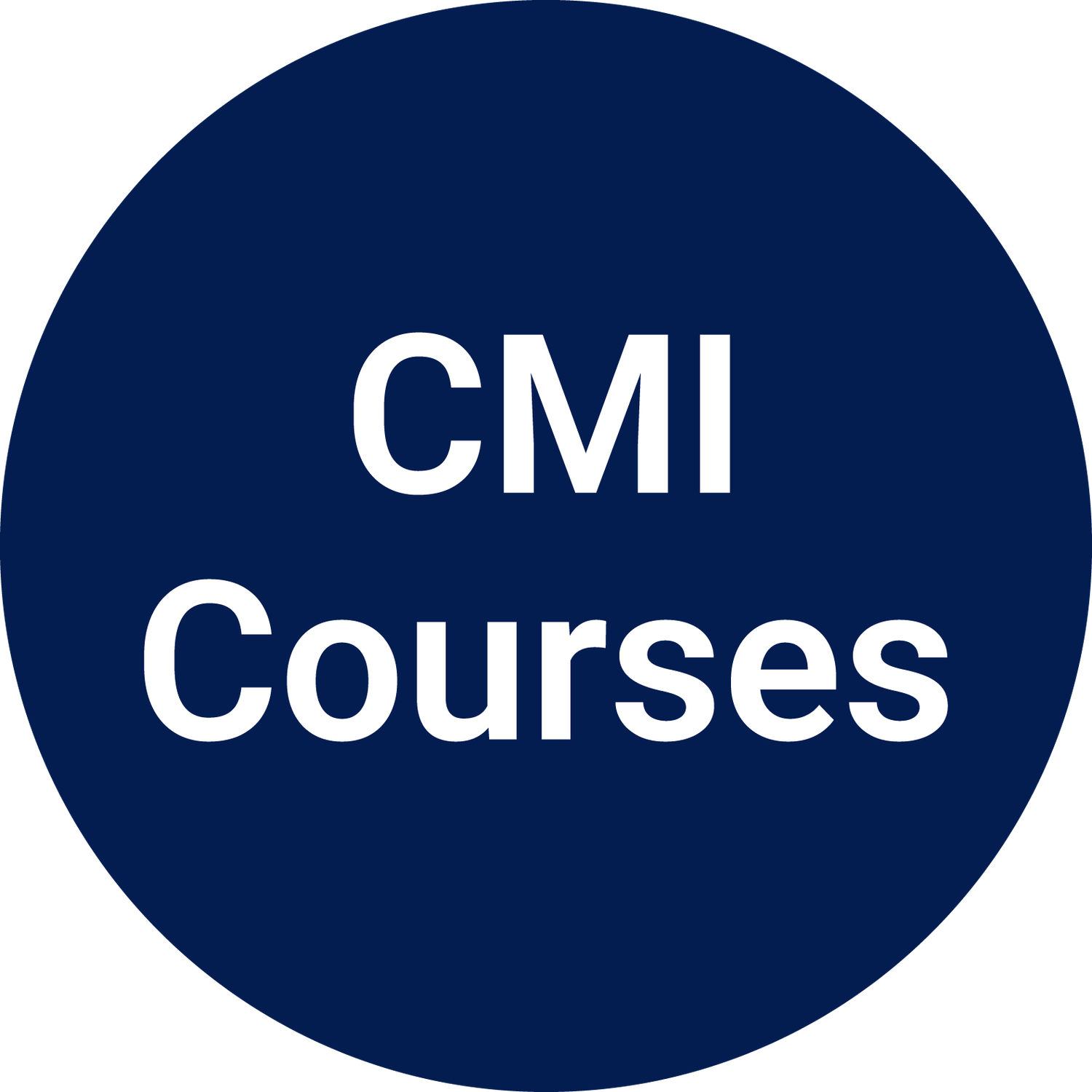 CMI Courses