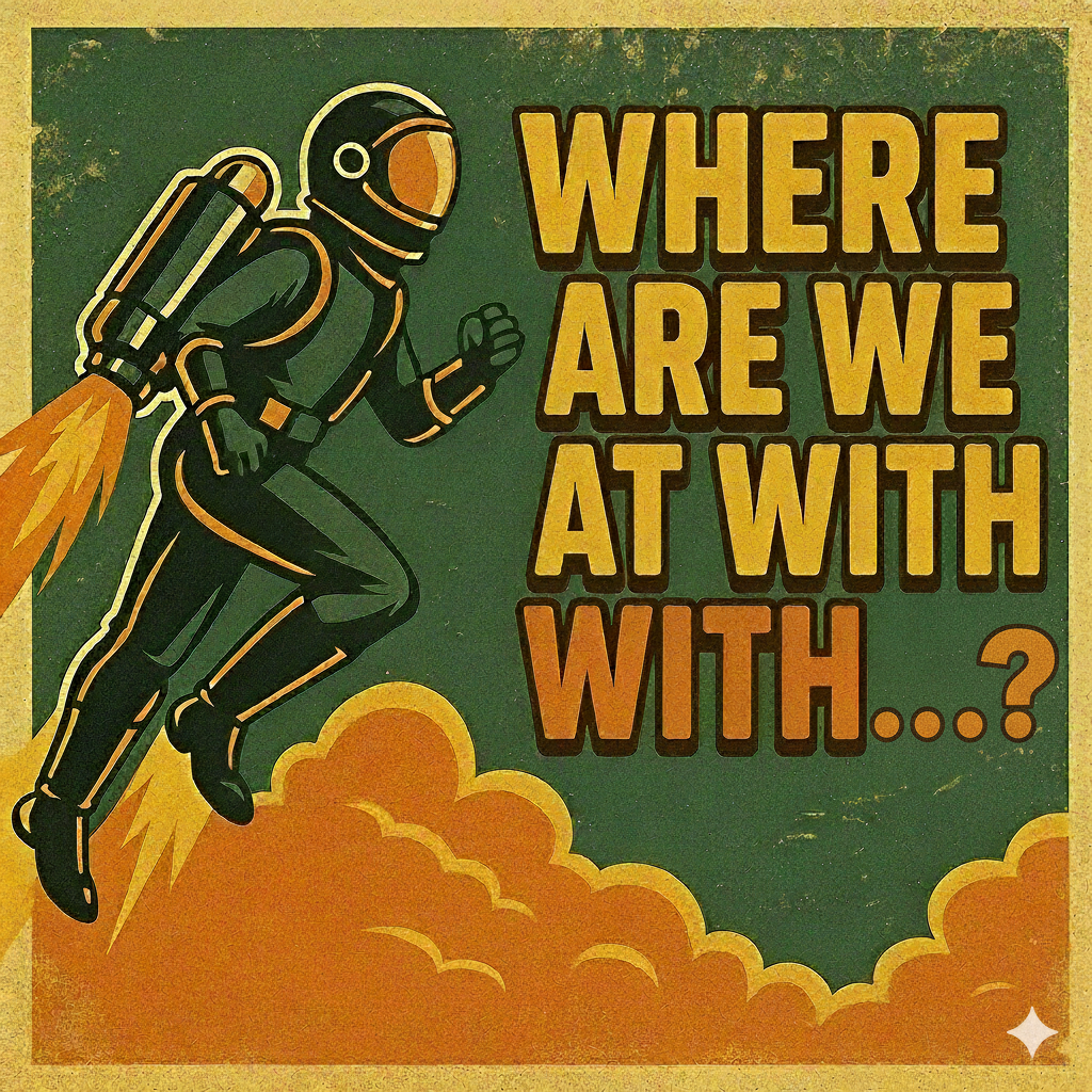 Where Are We At With...?