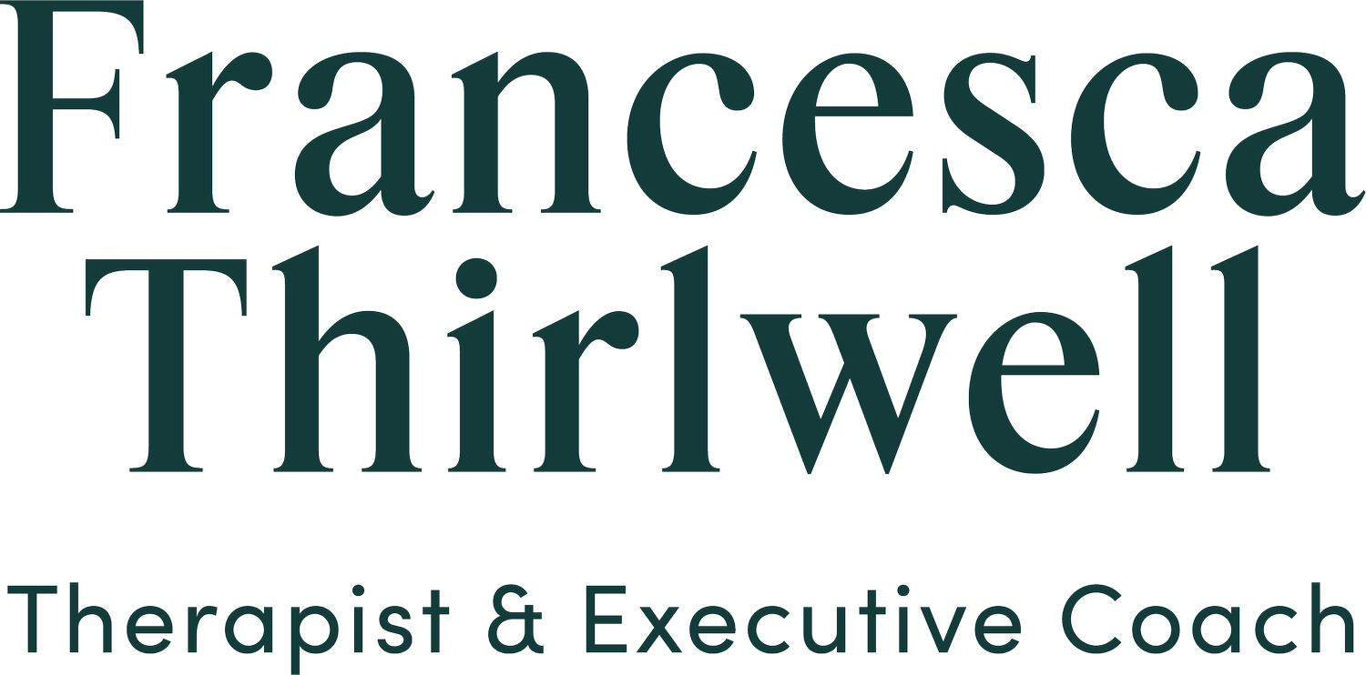 Francesca Thirlwell Therapist &amp; Executive Coach
