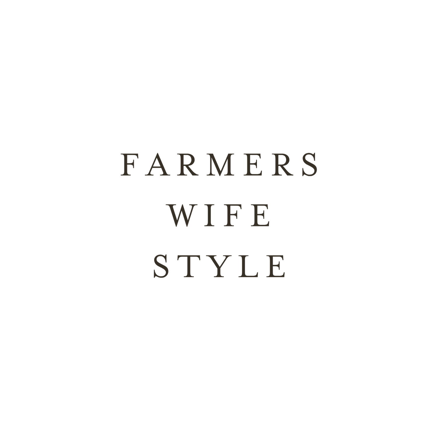 Farmers Wife Style