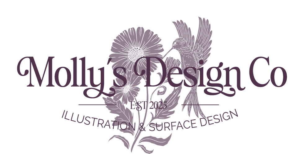 Molly's Design Co Illustration and Surface Design