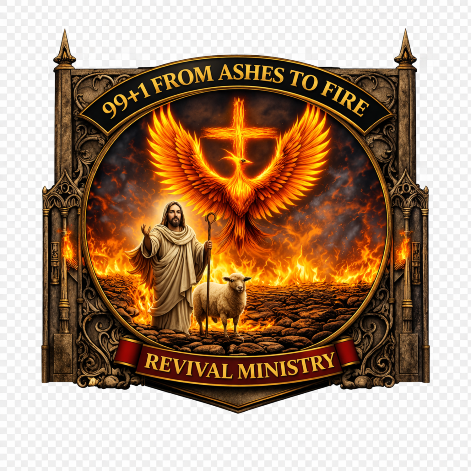 99+1 From Ashes to Fire Revival Ministry, Inc.