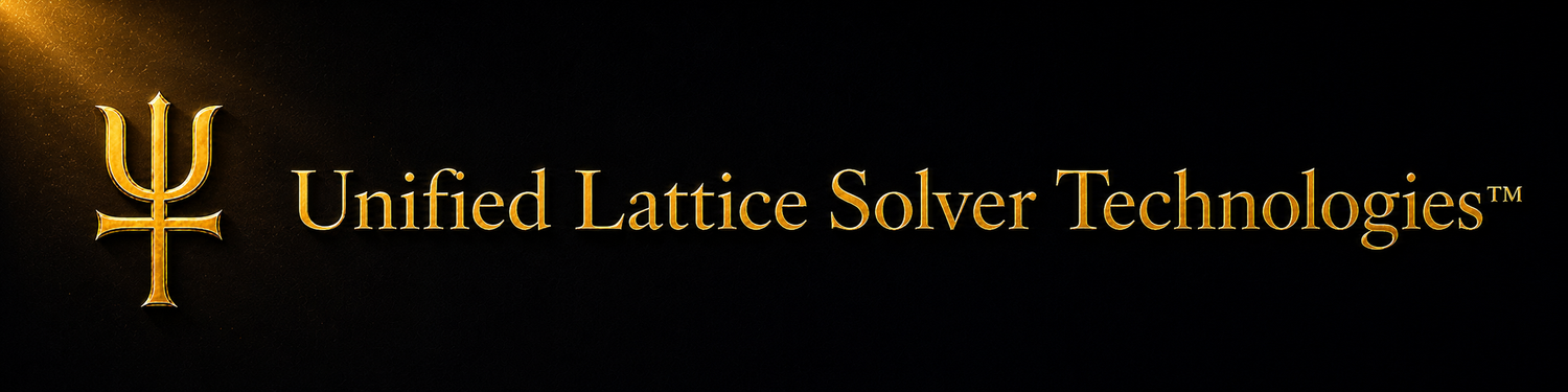 Unified Lattice Solver Technologies™