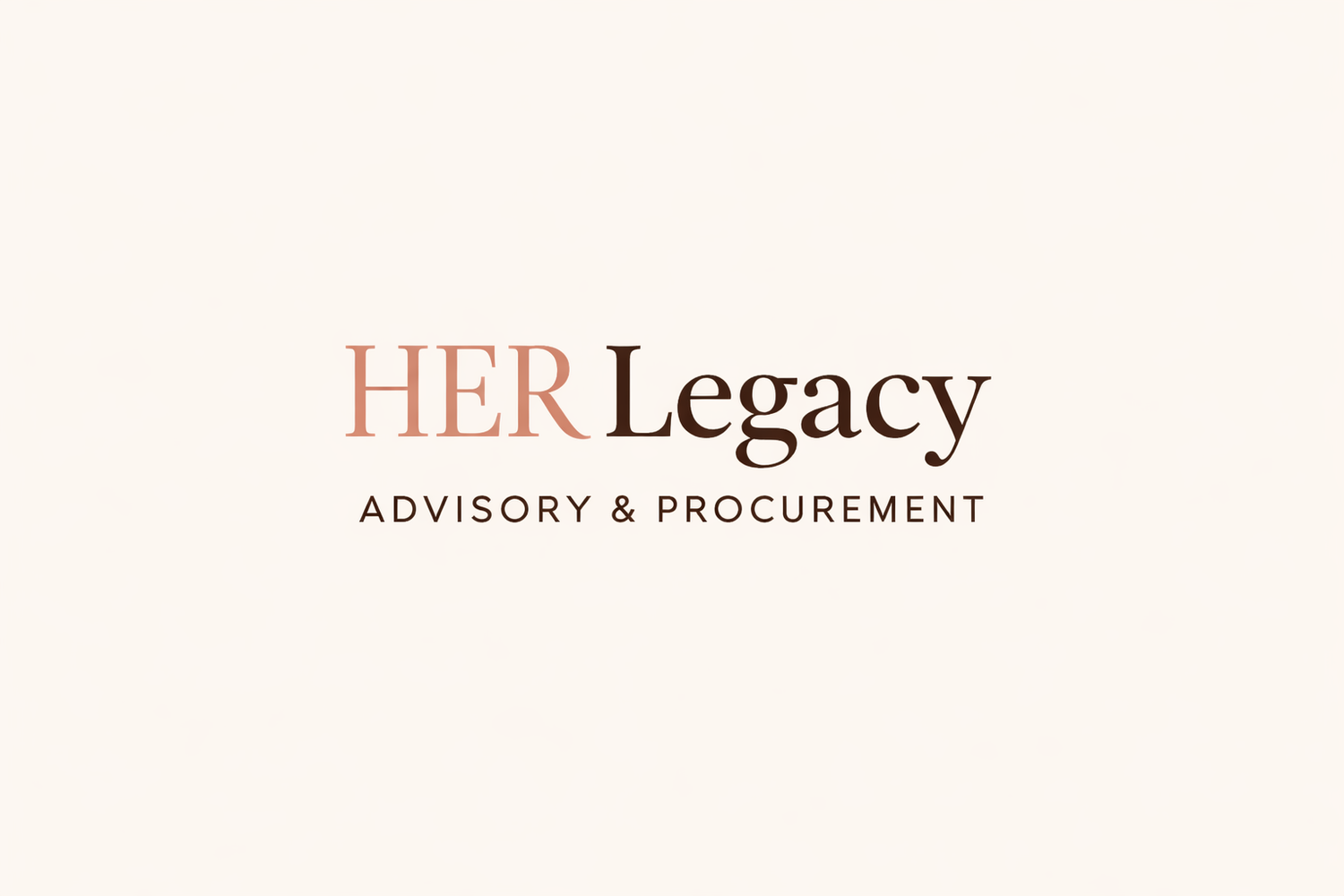 HER Legacy – Professional Contracts