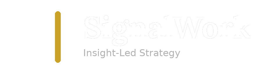 Signalwork | Stakeholder Research That Surfaces Human Insight & Unlocks Funding