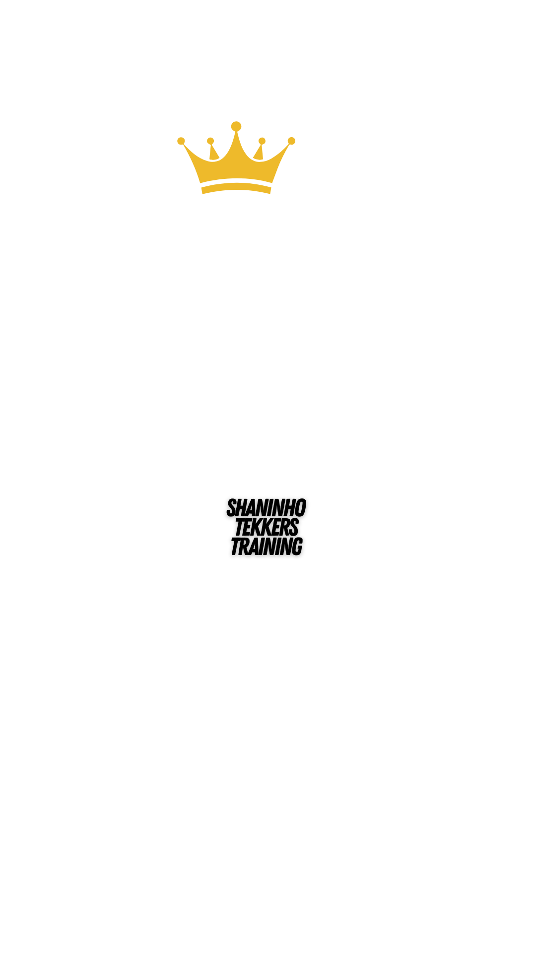 Shaninho Tekkers Training