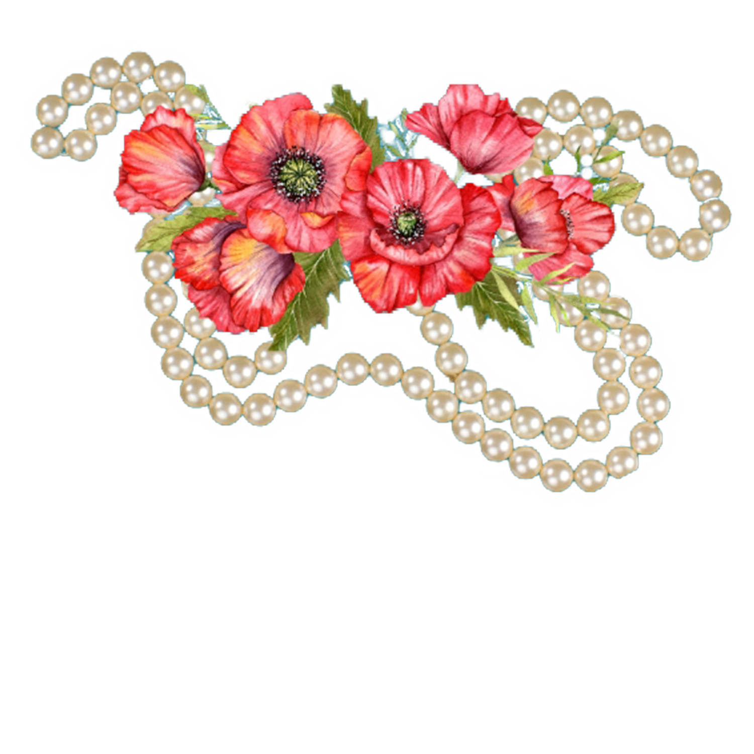 Poppies & Pearls