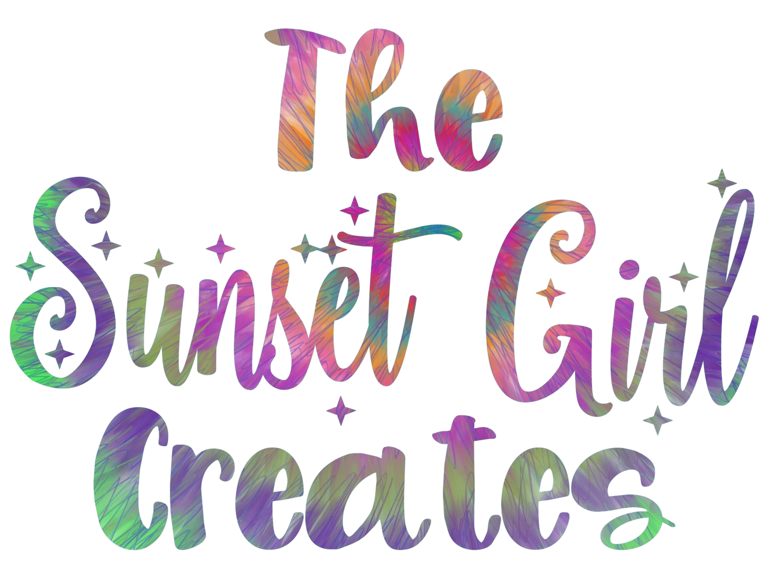 The Sunset Girl Creates