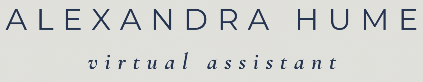 Alexandra Hume Virtual Assistant