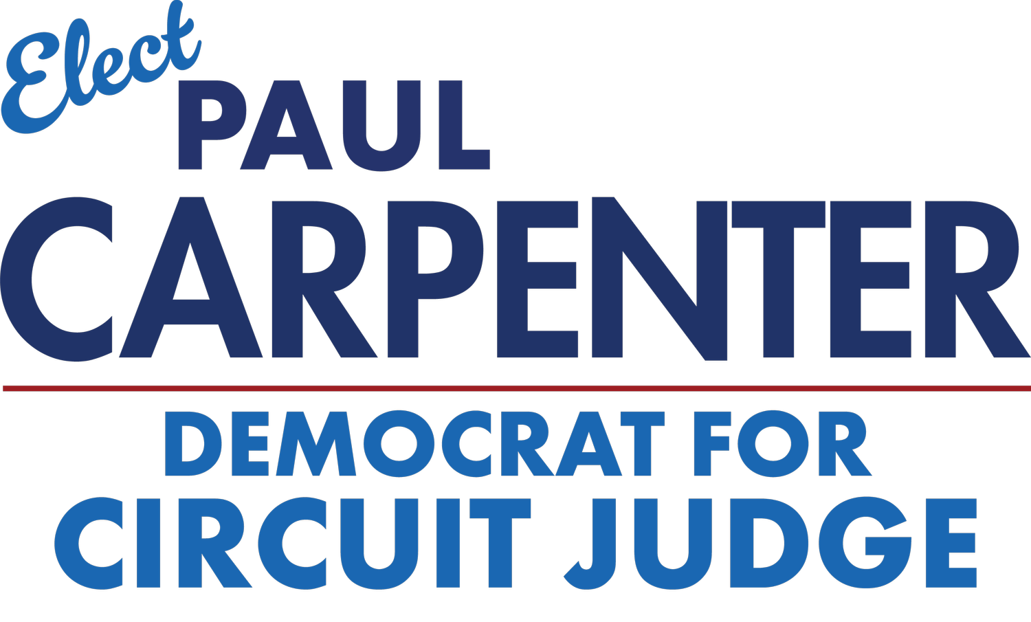 ELECT PAUL CARPENTER