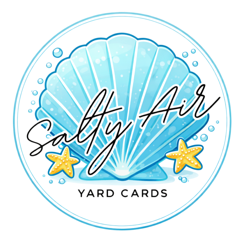 Salty Air Yard Cards