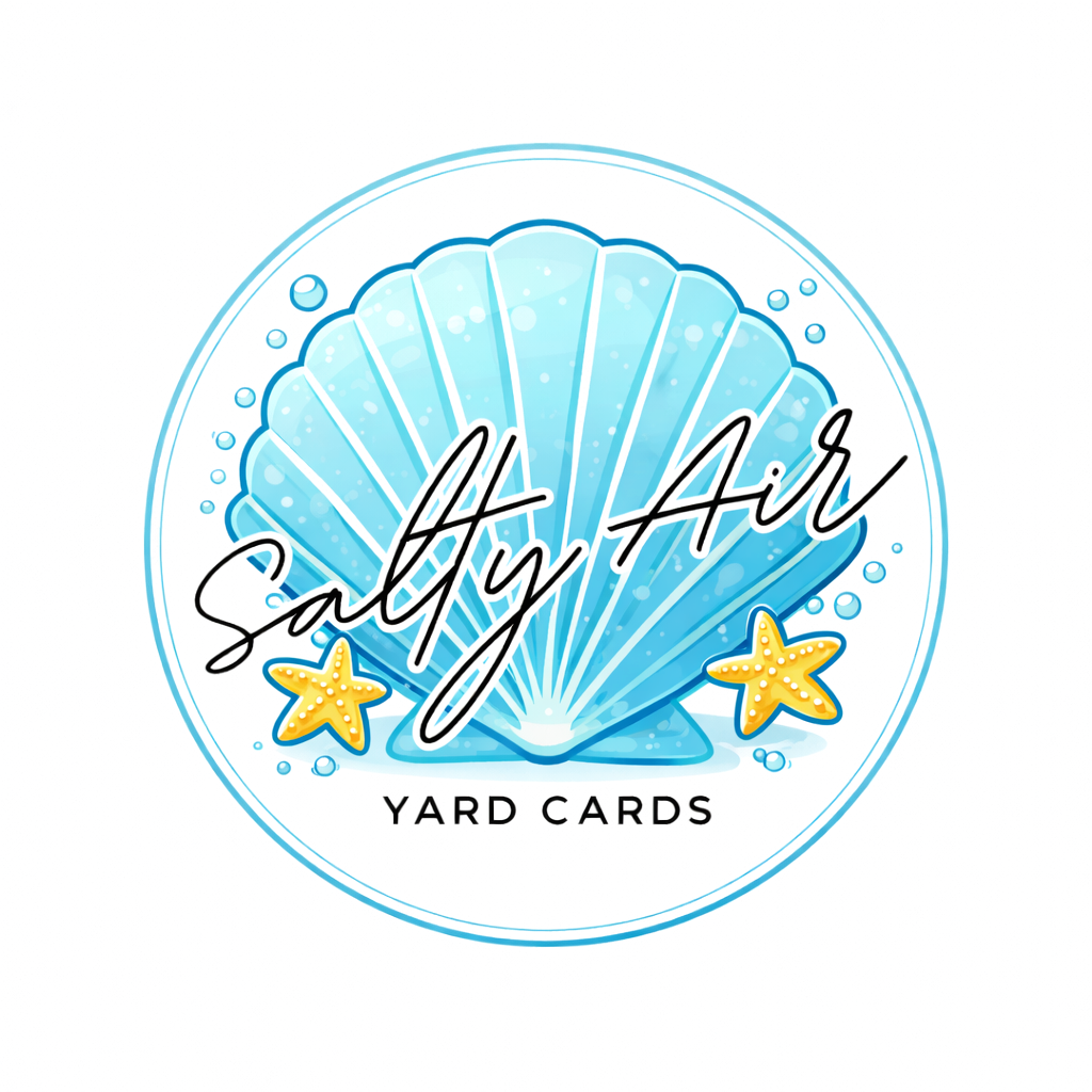 Salty Air Yard Cards