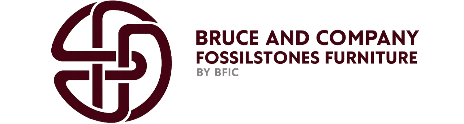 BRUCE AND COMPANY FOSSILSTONES FURNITURE