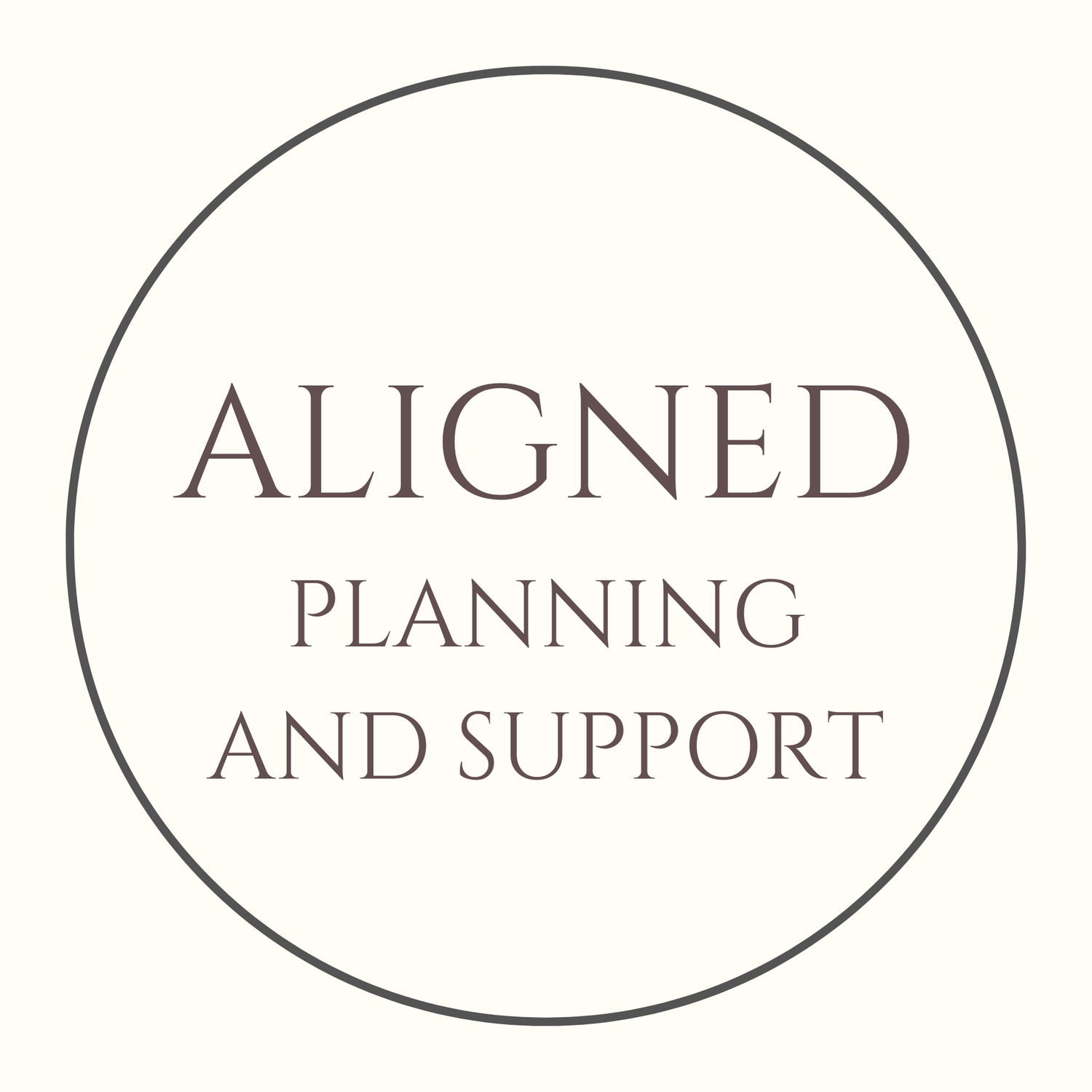 Aligned Planning and Support