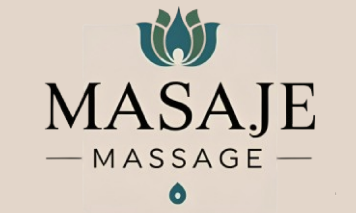 Masaje Massage