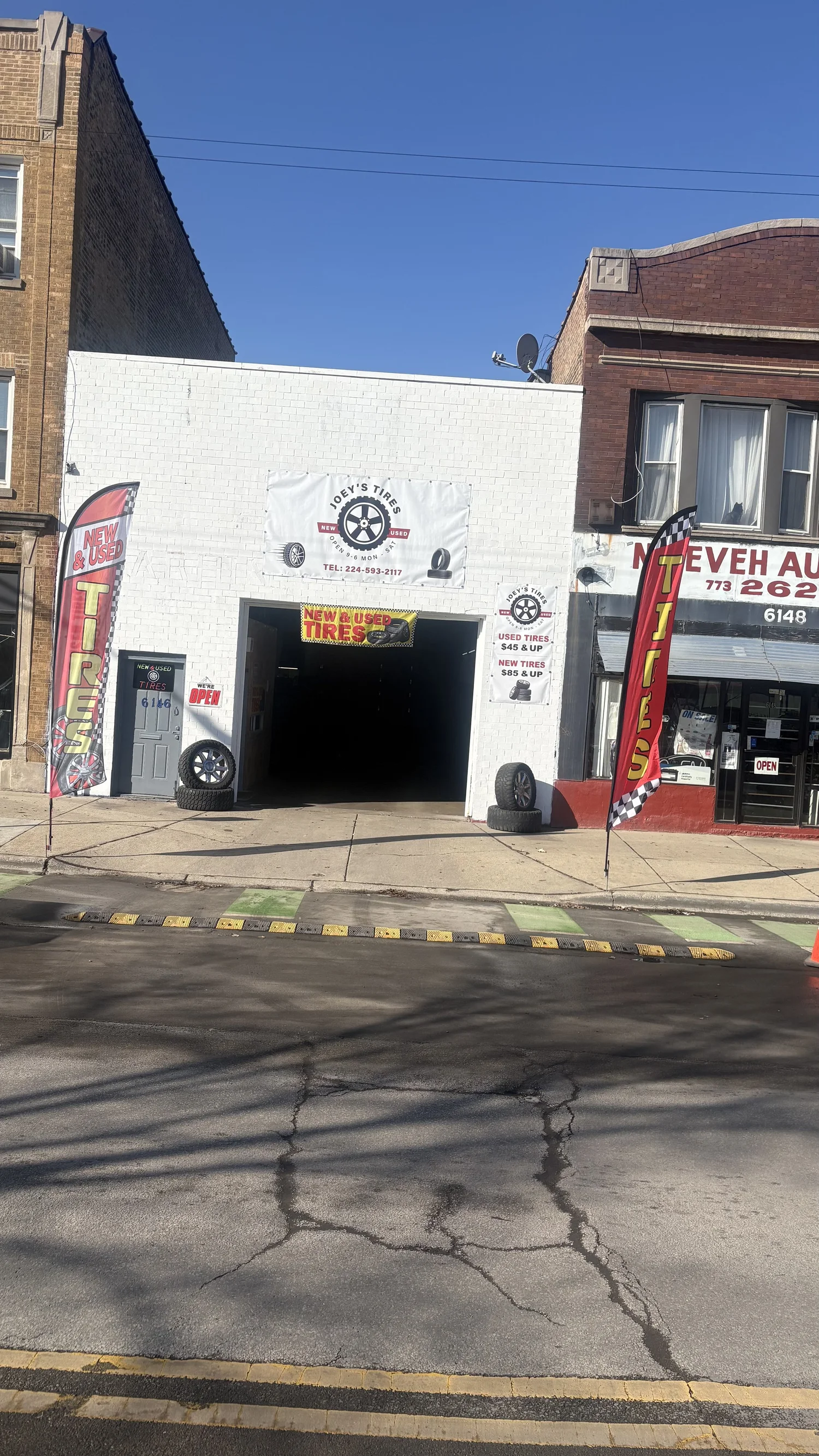 Joey's tire shop