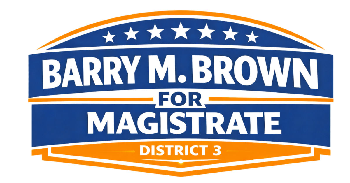 Barry M. Brown for Magistrate