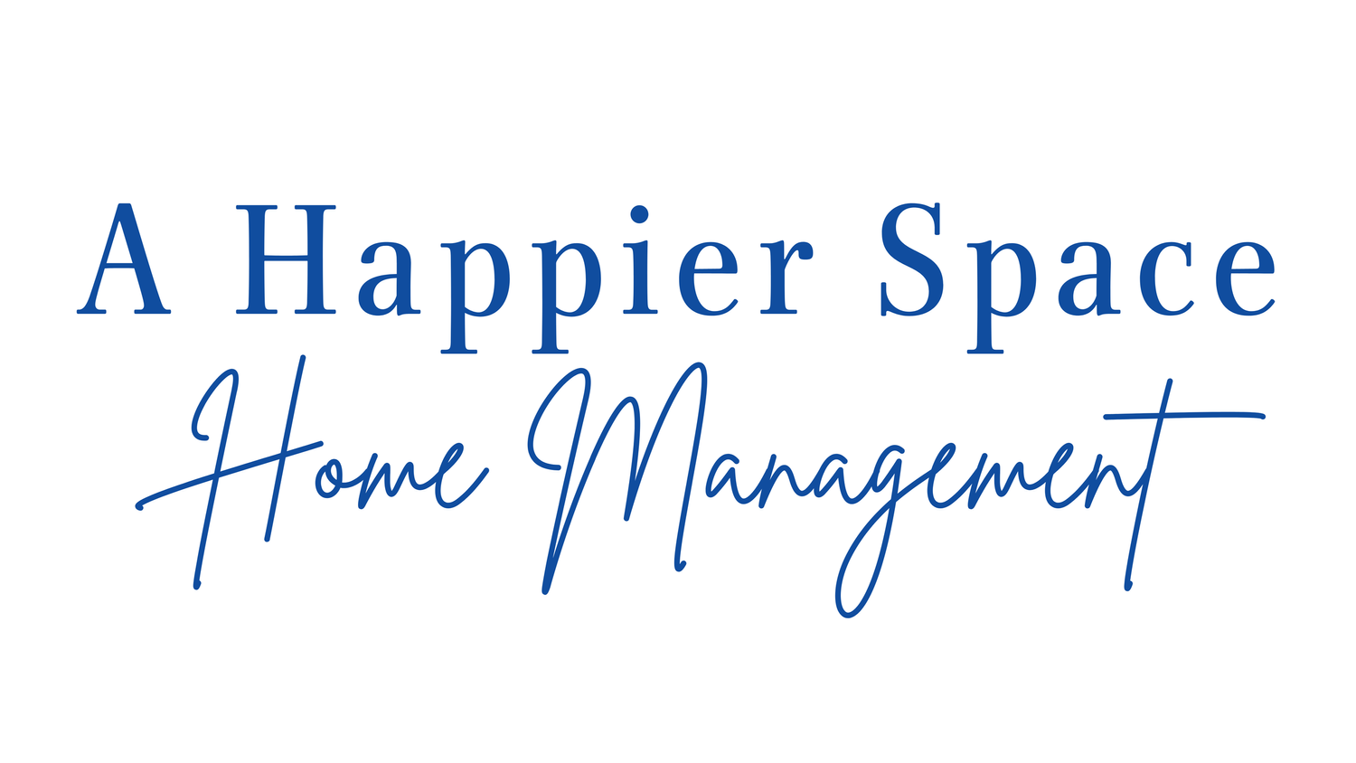 A Happier Space Home Management