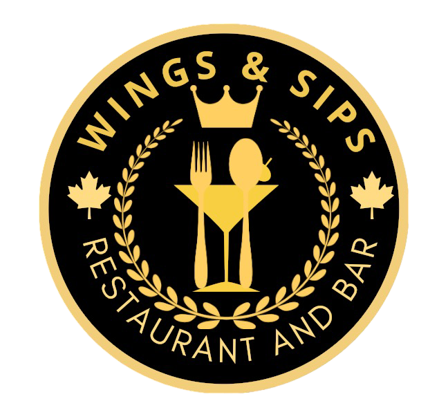 Wings & Sips logo