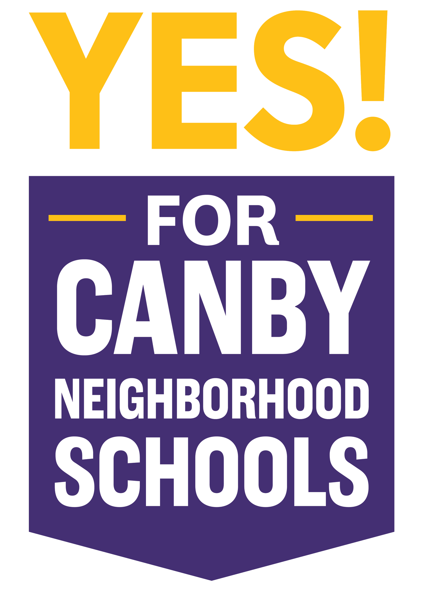 Yes! For Canby Neighborhood Schools