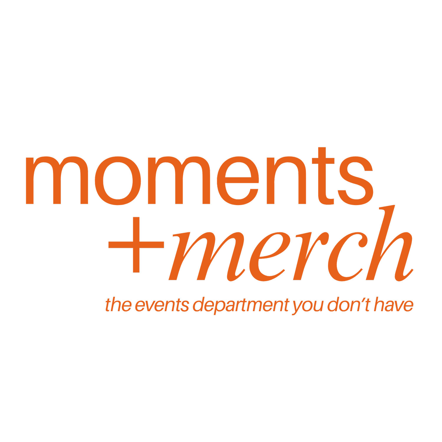 Moments + Merch