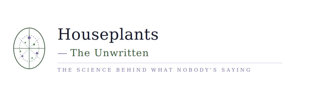 Houseplants - The Unwritten