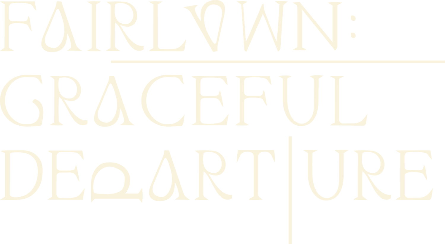Fairlawn: Graceful Departure