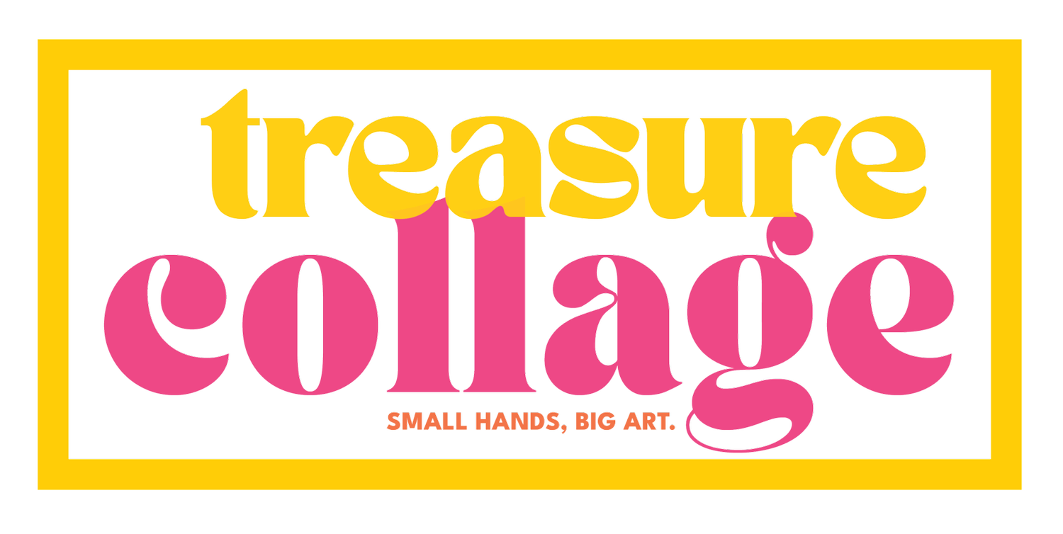 Treasure Collage by The Little Gold Studio